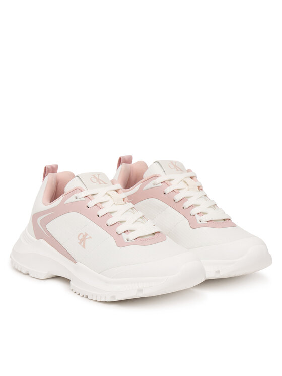 Calvin Klein Αθλητικά Calvin Klein Low Cut Lace-Up V3A9-83233-1844 S Λευκό
