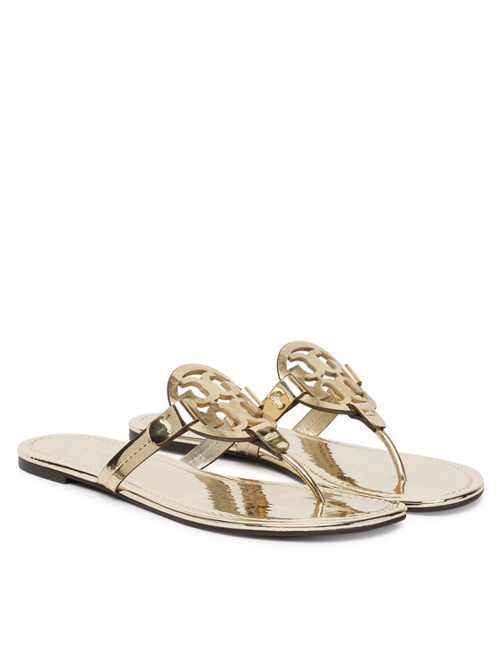 Tory Burch В'єтнамки Tory Burch Miller 170345 Золотий