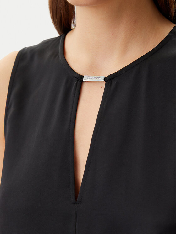 Calvin Klein Calvin Klein Τοπ K20K208190 Μαύρο Regular Fit