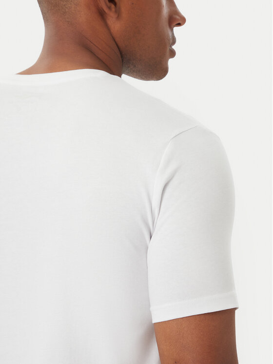 Aeronautica Militare Aeronautica Militare Camiseta Girocollo AM1UTI005 Blanco Regular Fit