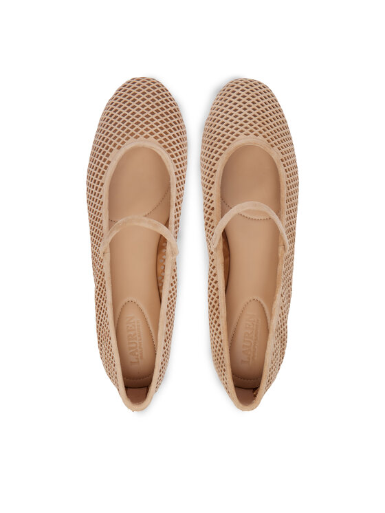 LAUREN RALPH LAUREN Balerina LAUREN RALPH LAUREN Jayna Mj 802P12019003 Bézs