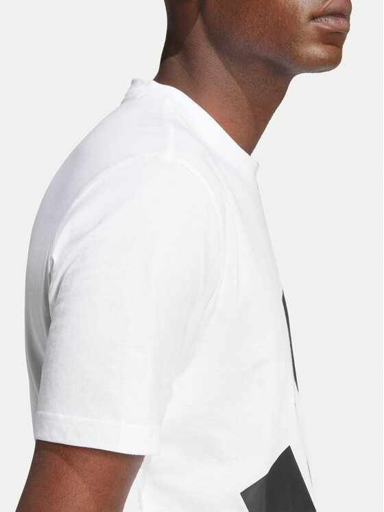 adidas adidas Футболка Essentials Big Logo JE8943 Білий Regular Fit