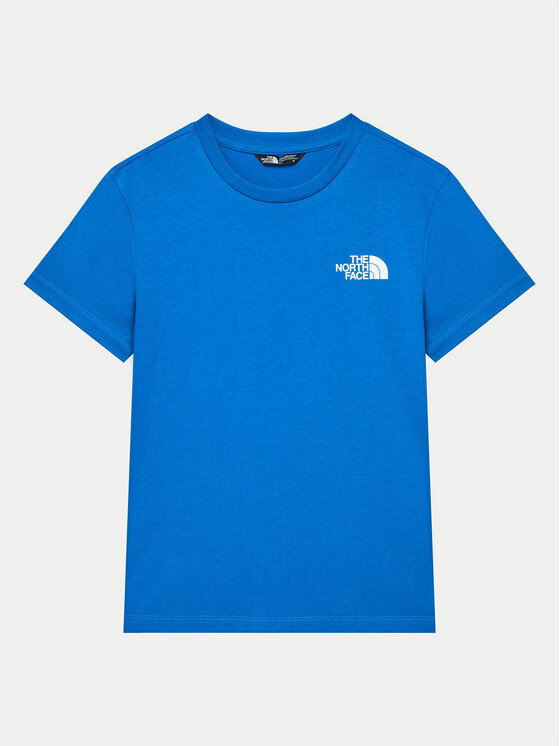 The North Face The North Face Camiseta Simple Dome NF0A8DRP Azul Regular Fit