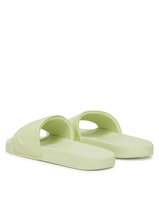 Calvin Klein Jeans Chanclas Calvin Klein Jeans Slide Pu Hf Mg YW0YW01879 Verde