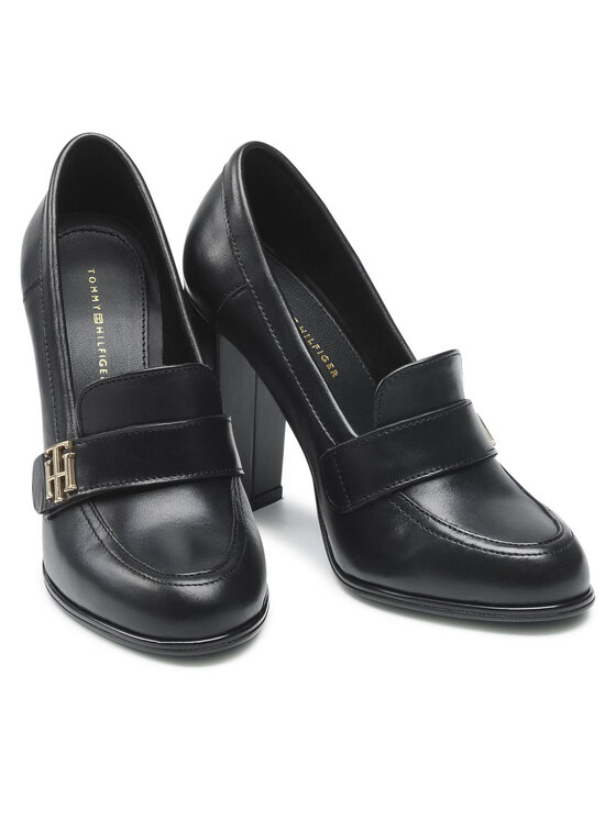 Tommy Hilfiger Scarpe basse Tommy Hilfiger Essential High Heel Pump FW0FW05780 Nero