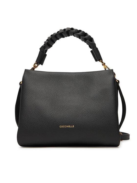Coccinelle Сумка Coccinelle M50 Boheme Grana Double E1 M50 58 01 01 Чорний