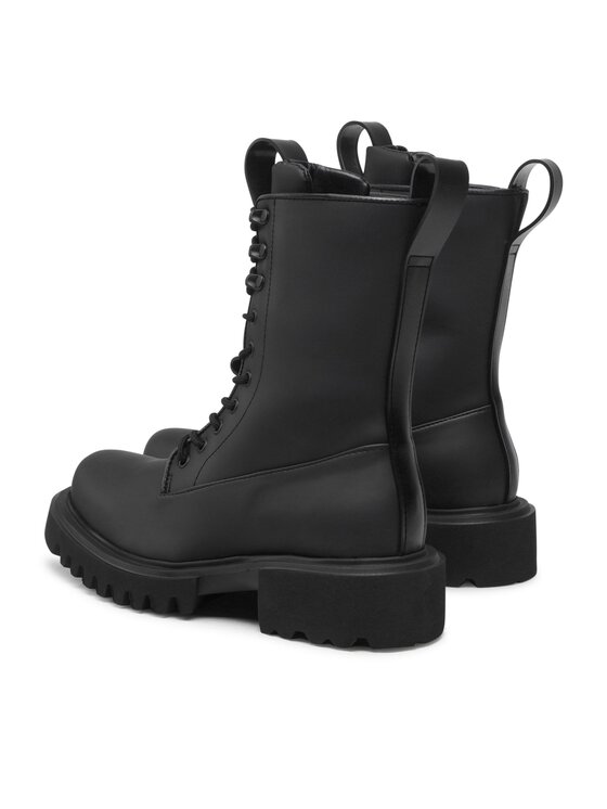 Rains Turistická obuv Rains Show Combat Boot 22600 Černá