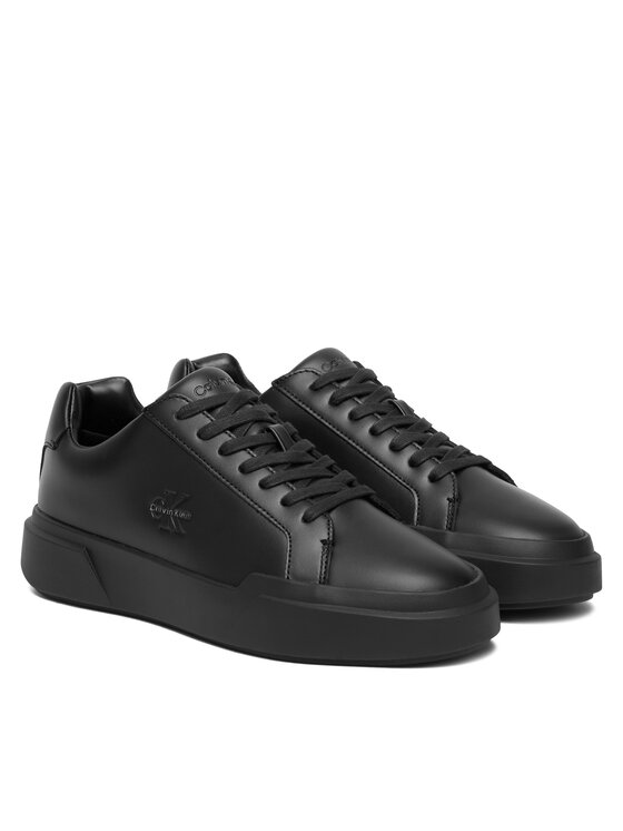 Calvin Klein Tenisice Calvin Klein Chunky Cupsole Laceup Lth Wn YW0YW01947 Crna