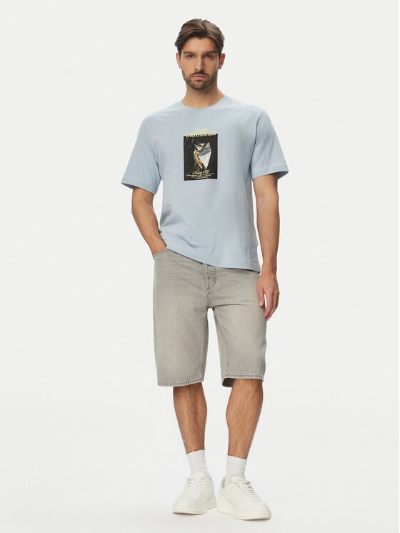 Jack & Jones Jack & Jones Camiseta Norrebro Photo 12291022 Azul Regular Fit