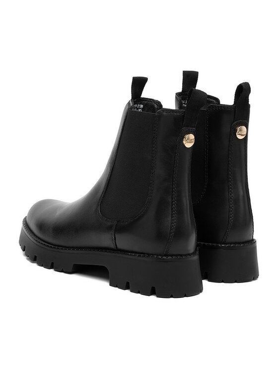 Lasocki Kotníková obuv s elastickým prvkem Lasocki CEO-WI16-780-01 Černá