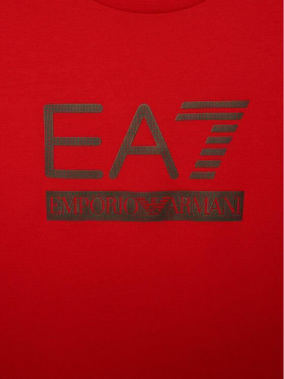 EA7 Emporio Armani EA7 Emporio Armani Camiseta 7B000350 AF10375 U5005 Rojo Regular Fit