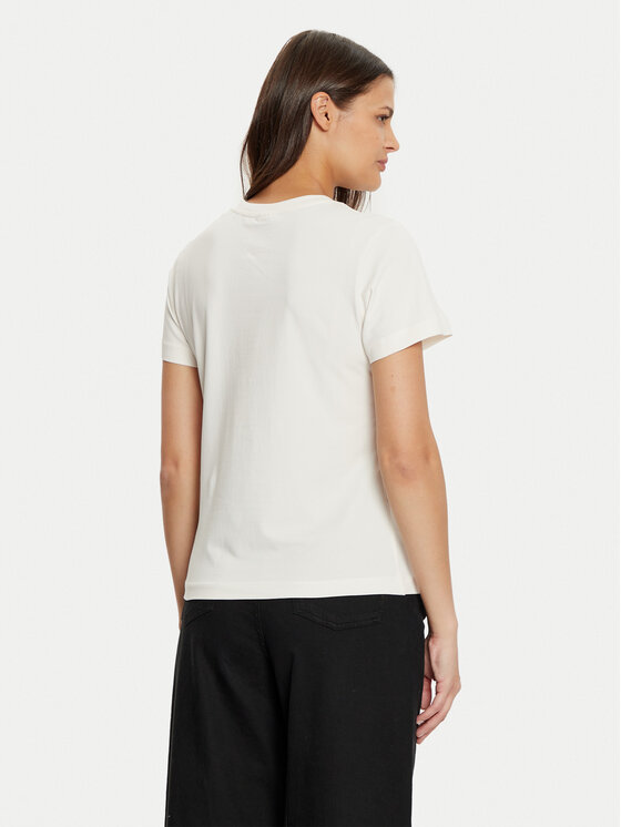 Guess Guess Футболка V5RI08 J1314 Écru Slim Fit