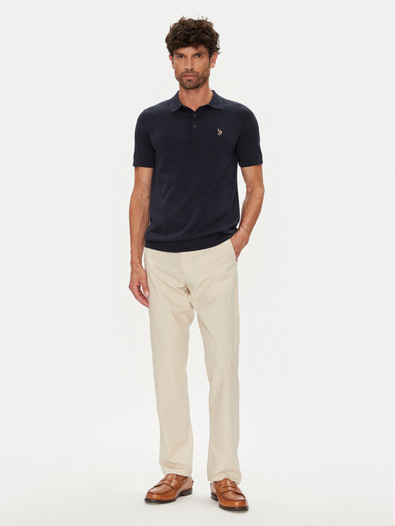U.S. Polo Assn. U.S. Polo Assn. Поло MUP3709 Cиній Regular Fit