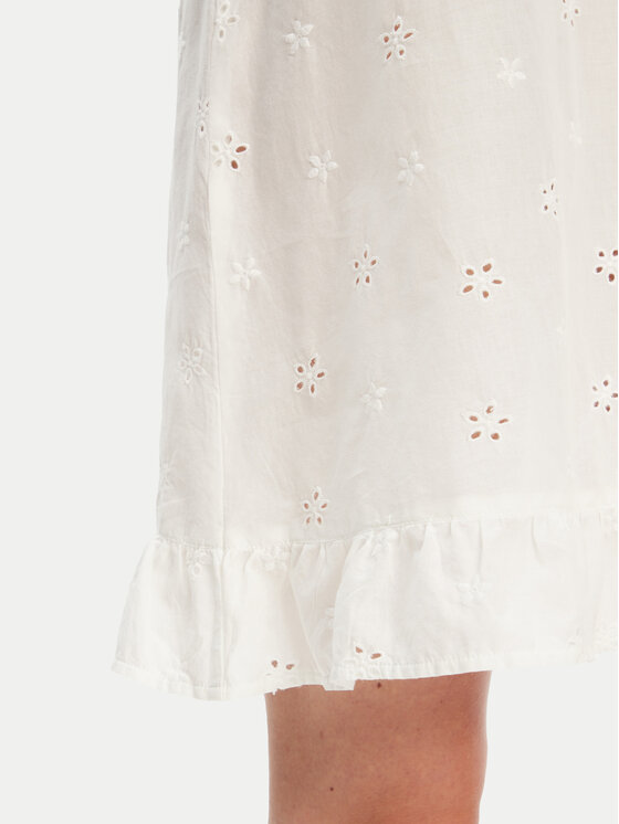 United Colors Of Benetton United Colors Of Benetton Νυχτικό 4SHX3C008 Εκρού Regular Fit