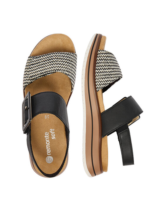 Remonte Sandale Remonte CEO-D1J53-02 Negru