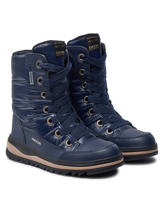 Geox Botas altas Geox J Adelhide Girl B Ab J16EWA 0LVBC C4002 S Azul marino