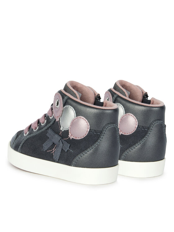 Geox Snīkeri Geox B Kilwi Girl B36D5B 022NF C1377 M Pelēks