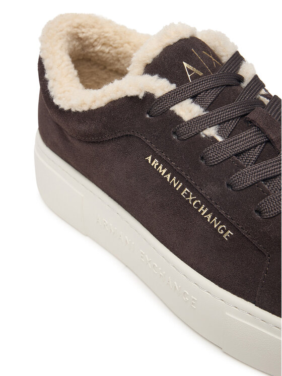 Armani Exchange Teniși Armani Exchange XW003067 AF27450 U6032 Maro închis