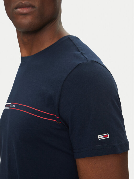 Tommy Jeans Tommy Jeans Komplet t-shirt majic﻿ Entry Graphic DM0DM21902 Pisana Slim Fit