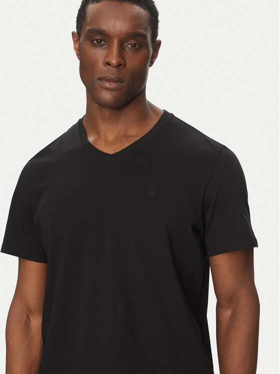 Calvin Klein Jeans Calvin Klein Jeans Majica LV040HM298 Črna Regular Fit