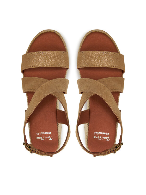 Toni Pons Espadrilky Toni Pons Astrid Zlatá