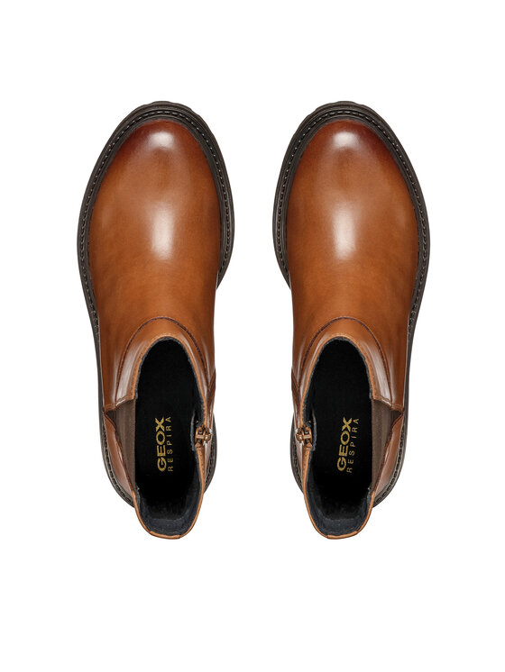 Geox Členková obuv Geox D Iridea D46HRC 00043 C6001 Hnedá