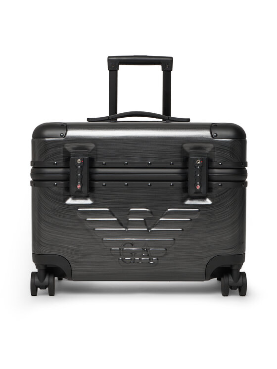Emporio Armani Kabínový kufor Emporio Armani EM006923 AF15459 Tmavosivá