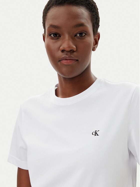 Calvin Klein Jeans Calvin Klein Jeans T-Shirt LV047B224G Λευκό Regular Fit