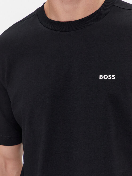 BOSS Boss Póló 50506373 Fekete Regular Fit