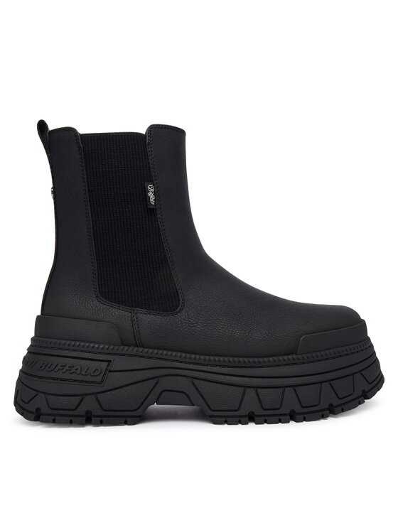 Buffalo Bokacsizma Buffalo Fusion Chelsea 1270098 Fekete