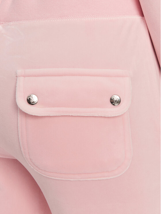 Juicy Couture Juicy Couture Donji dio trenerke Layla JCSEBJ001 Ružičasta Flared Leg