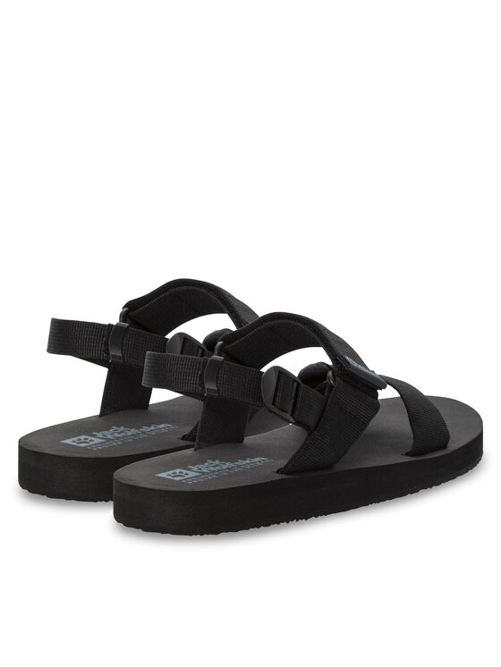 Jack Wolfskin Босоніжки Jack Wolfskin Urban Entdeckung Belt Sandal 4056711 Чорний