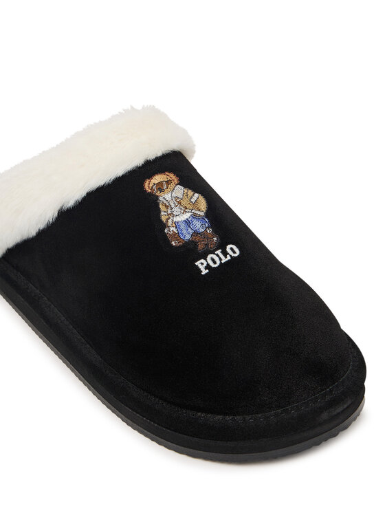Polo Ralph Lauren Papuci de casă Polo Ralph Lauren 842P24250001 Negru