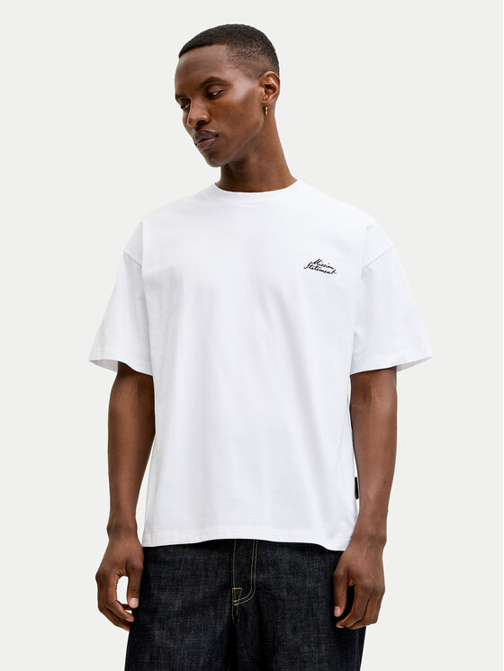 Jack & Jones Jack & Jones Camiseta Dust 12292982 Blanco Loose Fit