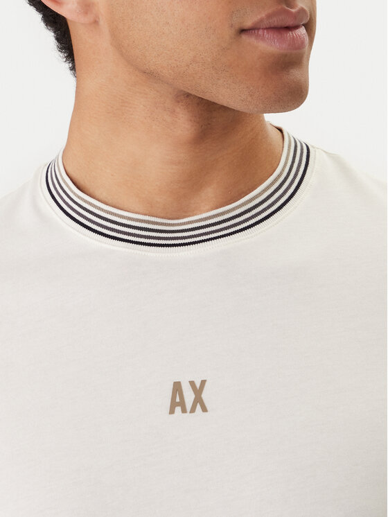 Armani Exchange Armani Exchange Camiseta XM002451 AF10356 U1074 Beis Regular Fit