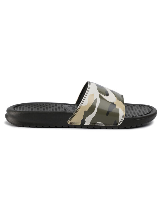 Nike Klapki Nike Benassi Jdi Print 631261 301 Zielony