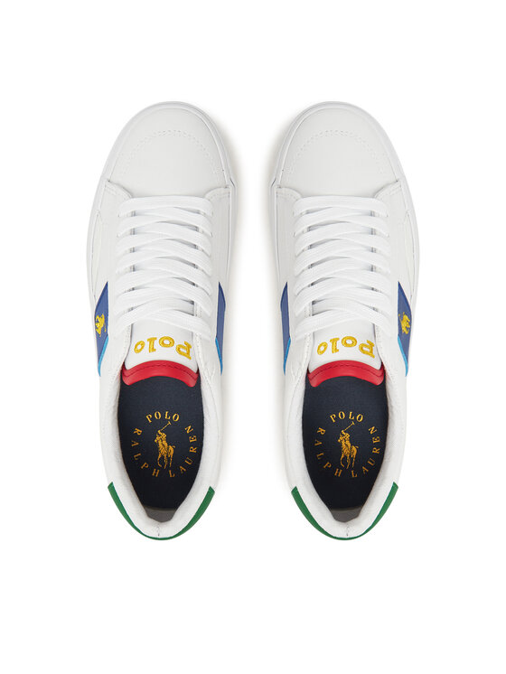 Polo Ralph Lauren Sneakersy Polo Ralph Lauren Ryley RL02447102 Biela