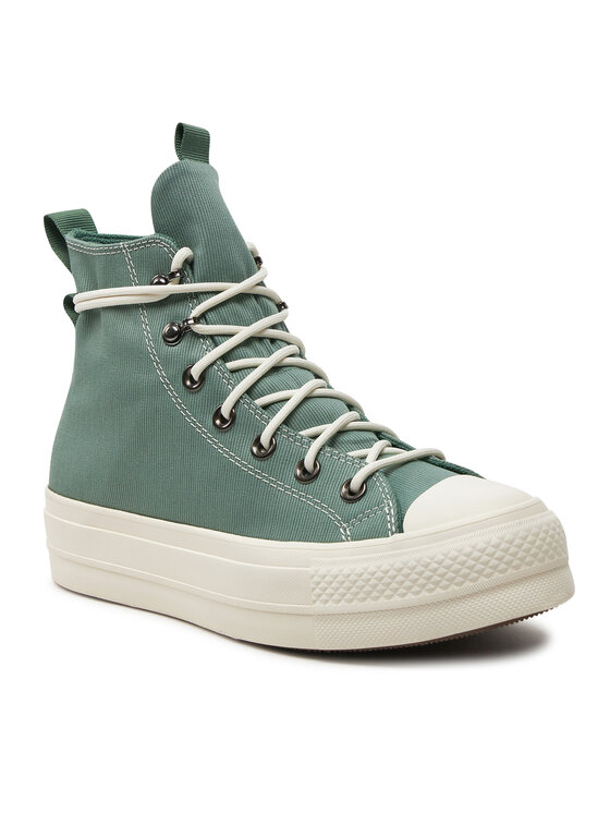 Converse Sneakers Converse Chuck Taylor All Star Lift Platform Play On Utility A08864C Πράσινο