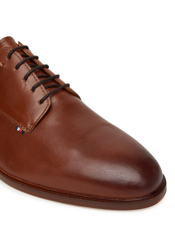Tommy Hilfiger Półbuty Tommy Hilfiger Hilfiger Thunit FM0FM05533 Brązowy