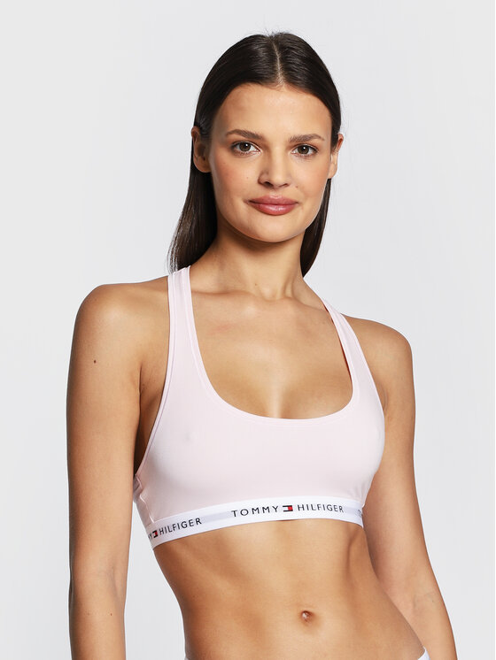 Tommy Hilfiger Tommy Hilfiger Melltartó felső UW0UW03820 Rózsaszín