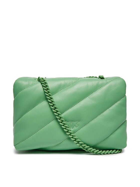 PINKO Дамска чанта Pinko Love Puff Mini Cl PE 24 PLTT 100039 A1JO Зелен