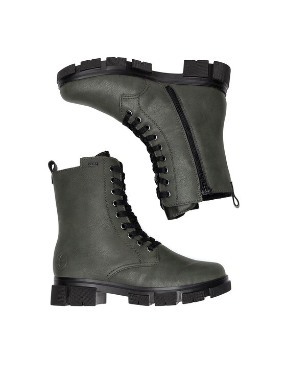 Rieker Bakancs Rieker Y7102-52 Zöld