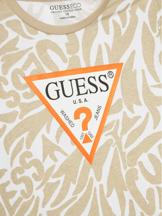 Guess Guess Футболка L5GI03 K8HM4 Кольоровий Regular Fit