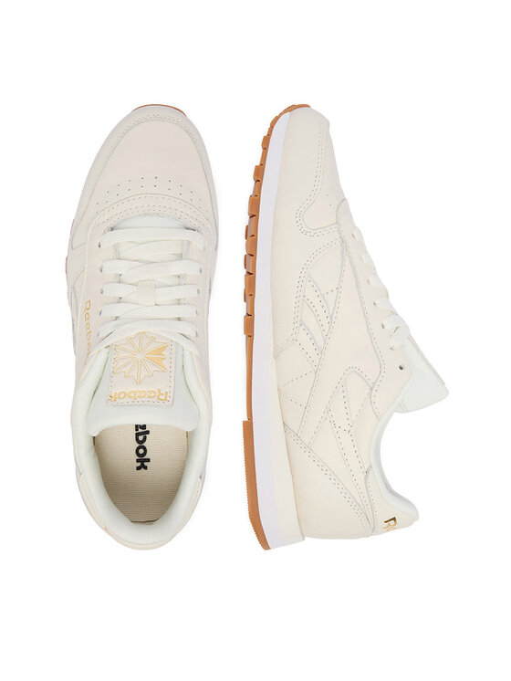 Reebok Sneakersy Reebok EO-CLASSIC LEATHER 100271663 Kremowy
