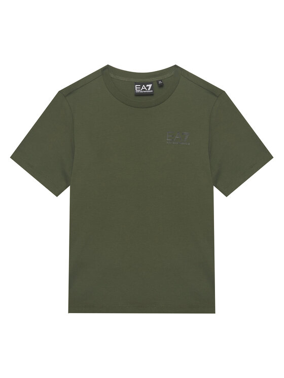 EA7 Emporio Armani EA7 Emporio Armani Camiseta 7B000020 AF10378 U7014 Verde oscuro Regular Fit