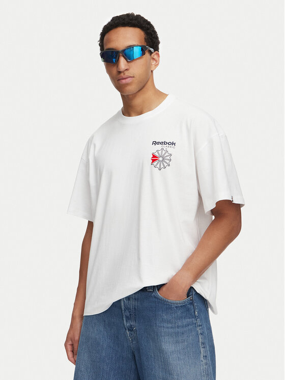 Reebok Reebok Футболка Dobry RK25735CCM Білий Regular Fit