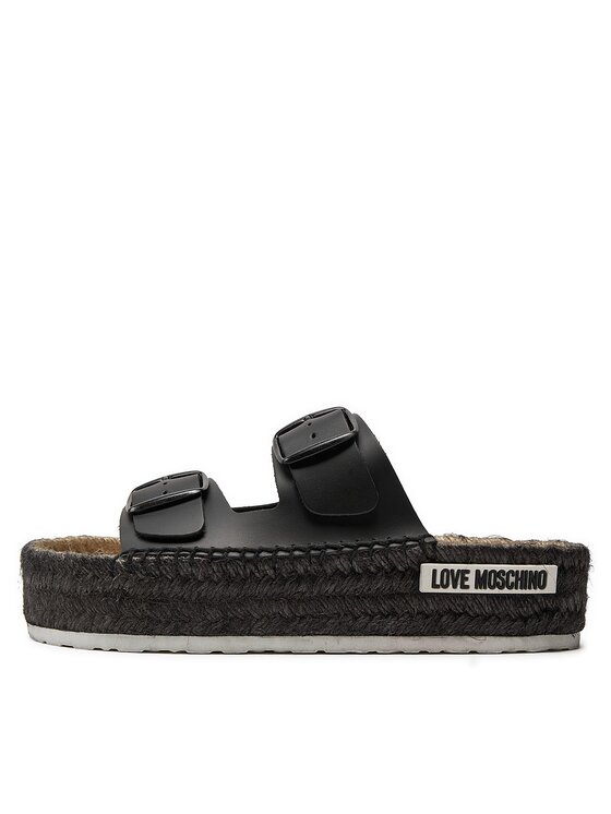 LOVE MOSCHINO Еспадрильї LOVE MOSCHINO JA28233G0IIAX000 Чорний