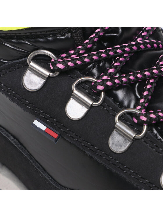 Tommy Jeans Sneakers Tommy Jeans Hybrid Platform Boot EN0EN01589 Nero