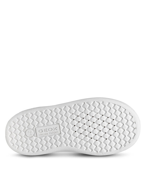 Geox Sneakersy Geox B Eclyper Boy B465LA 000BC C0899 M Biały