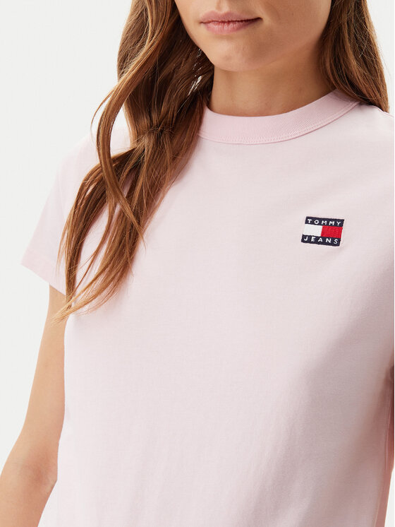 Tommy Jeans Tommy Jeans T-Shirt DW0DW20153 Ροζ Regular Fit